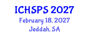 International Conference on Humanities, Social and Political Sciences (ICHSPS) February 18, 2027 - Jeddah, Saudi Arabia