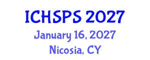 International Conference on Humanities, Social and Political Sciences (ICHSPS) January 16, 2027 - Nicosia, Cyprus