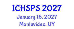 International Conference on Humanities, Social and Political Sciences (ICHSPS) January 16, 2027 - Montevideo, Uruguay