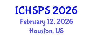International Conference on Humanities, Social and Political Sciences (ICHSPS) February 12, 2026 - Houston, United States