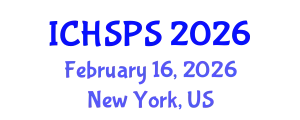 International Conference on Humanities, Social and Political Sciences (ICHSPS) February 16, 2026 - New York, United States