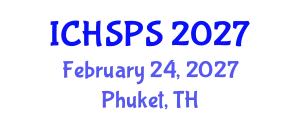 International Conference on Humanities, Social and Political Sciences (ICHSPS) February 24, 2027 - Phuket, Thailand