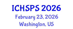 International Conference on Humanities, Social and Political Sciences (ICHSPS) February 23, 2026 - Washington, United States