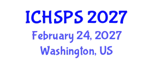 International Conference on Humanities, Social and Political Sciences (ICHSPS) February 24, 2027 - Washington, United States