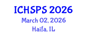 International Conference on Humanities, Social and Political Sciences (ICHSPS) March 02, 2026 - Haifa, Israel