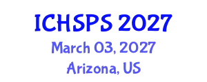 International Conference on Humanities, Social and Political Sciences (ICHSPS) March 03, 2027 - Arizona, United States