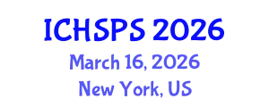 International Conference on Humanities, Social and Political Sciences (ICHSPS) March 16, 2026 - New York, United States