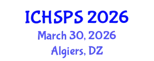 International Conference on Humanities, Social and Political Sciences (ICHSPS) March 30, 2026 - Algiers, Algeria