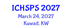 International Conference on Humanities, Social and Political Sciences (ICHSPS) March 24, 2027 - Kuwait, Kuwait