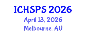 International Conference on Humanities, Social and Political Sciences (ICHSPS) April 13, 2026 - Melbourne, Australia