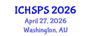 International Conference on Humanities, Social and Political Sciences (ICHSPS) April 27, 2026 - Washington, Australia