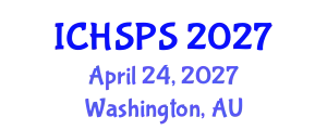 International Conference on Humanities, Social and Political Sciences (ICHSPS) April 24, 2027 - Washington, Australia