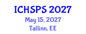 International Conference on Humanities, Social and Political Sciences (ICHSPS) May 15, 2027 - Tallinn, Estonia