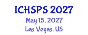 International Conference on Humanities, Social and Political Sciences (ICHSPS) May 15, 2027 - Las Vegas, United States