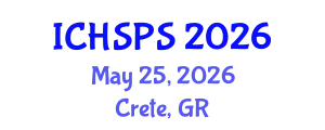 International Conference on Humanities, Social and Political Sciences (ICHSPS) May 25, 2026 - Crete, Greece
