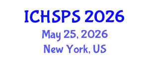 International Conference on Humanities, Social and Political Sciences (ICHSPS) May 25, 2026 - New York, United States