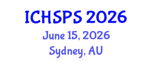 International Conference on Humanities, Social and Political Sciences (ICHSPS) June 15, 2026 - Sydney, Australia