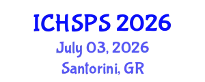 International Conference on Humanities, Social and Political Sciences (ICHSPS) July 03, 2026 - Santorini, Greece