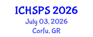 International Conference on Humanities, Social and Political Sciences (ICHSPS) July 03, 2026 - Corfu, Greece