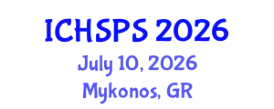 International Conference on Humanities, Social and Political Sciences (ICHSPS) July 10, 2026 - Mykonos, Greece