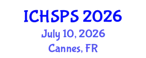 International Conference on Humanities, Social and Political Sciences (ICHSPS) July 10, 2026 - Cannes, France