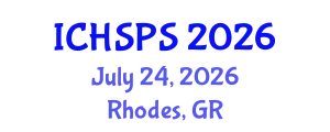 International Conference on Humanities, Social and Political Sciences (ICHSPS) July 24, 2026 - Rhodes, Greece