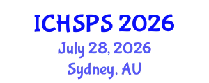 International Conference on Humanities, Social and Political Sciences (ICHSPS) July 28, 2026 - Sydney, Australia