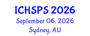 International Conference on Humanities, Social and Political Sciences (ICHSPS) September 06, 2026 - Sydney, Australia