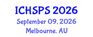 International Conference on Humanities, Social and Political Sciences (ICHSPS) September 09, 2026 - Melbourne, Australia
