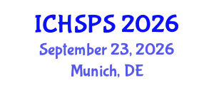 International Conference on Humanities, Social and Political Sciences (ICHSPS) September 23, 2026 - Munich, Germany