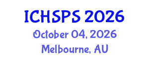 International Conference on Humanities, Social and Political Sciences (ICHSPS) October 04, 2026 - Melbourne, Australia