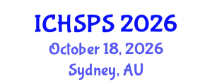 International Conference on Humanities, Social and Political Sciences (ICHSPS) October 18, 2026 - Sydney, Australia