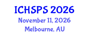 International Conference on Humanities, Social and Political Sciences (ICHSPS) November 11, 2026 - Melbourne, Australia