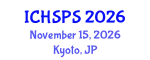 International Conference on Humanities, Social and Political Sciences (ICHSPS) November 15, 2026 - Kyoto, Japan