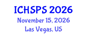 International Conference on Humanities, Social and Political Sciences (ICHSPS) November 15, 2026 - Las Vegas, United States