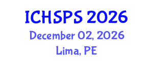 International Conference on Humanities, Social and Political Sciences (ICHSPS) December 02, 2026 - Lima, Peru