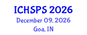 International Conference on Humanities, Social and Political Sciences (ICHSPS) December 09, 2026 - Goa, India