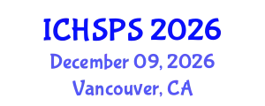International Conference on Humanities, Social and Political Sciences (ICHSPS) December 09, 2026 - Vancouver, Canada