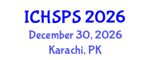 International Conference on Humanities, Social and Political Sciences (ICHSPS) December 30, 2026 - Karachi, Pakistan