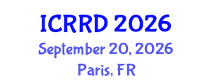 International Conference on Retinoblastoma and Retinal Disorders (ICRRD) September 20, 2026 - Paris, France