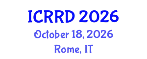 International Conference on Retinoblastoma and Retinal Disorders (ICRRD) October 18, 2026 - Rome, Italy