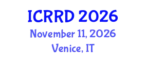 International Conference on Retinoblastoma and Retinal Disorders (ICRRD) November 11, 2026 - Venice, Italy