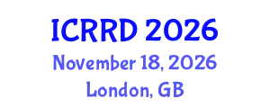 International Conference on Retinoblastoma and Retinal Disorders (ICRRD) November 18, 2026 - London, United Kingdom