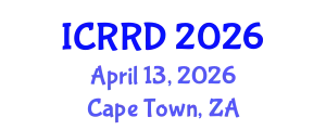 International Conference on Retinoblastoma and Retinal Disorders (ICRRD) April 13, 2026 - Cape Town, South Africa