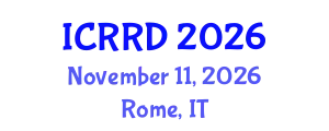 International Conference on Retinoblastoma and Retinal Disorders (ICRRD) November 11, 2026 - Rome, Italy