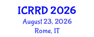 International Conference on Retinoblastoma and Retinal Disorders (ICRRD) August 23, 2026 - Rome, Italy