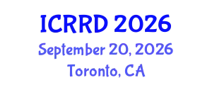 International Conference on Retinoblastoma and Retinal Disorders (ICRRD) September 20, 2026 - Toronto, Canada