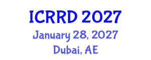 International Conference on Retinoblastoma and Retinal Disorders (ICRRD) January 28, 2027 - Dubai, United Arab Emirates