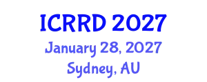 International Conference on Retinoblastoma and Retinal Disorders (ICRRD) January 28, 2027 - Sydney, Australia