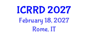 International Conference on Retinoblastoma and Retinal Disorders (ICRRD) February 18, 2027 - Rome, Italy